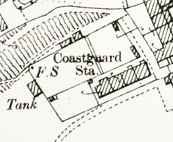 TAnk on 1897 OS map